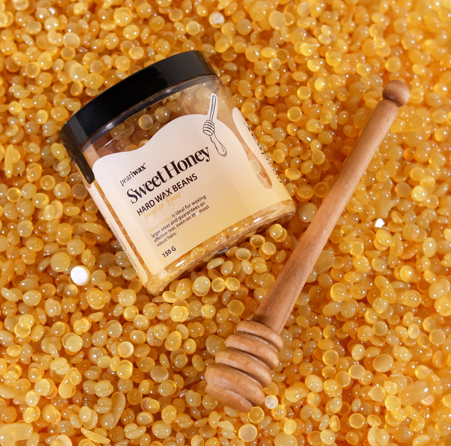 Pearlwax Sweet Honey Robustes Haar